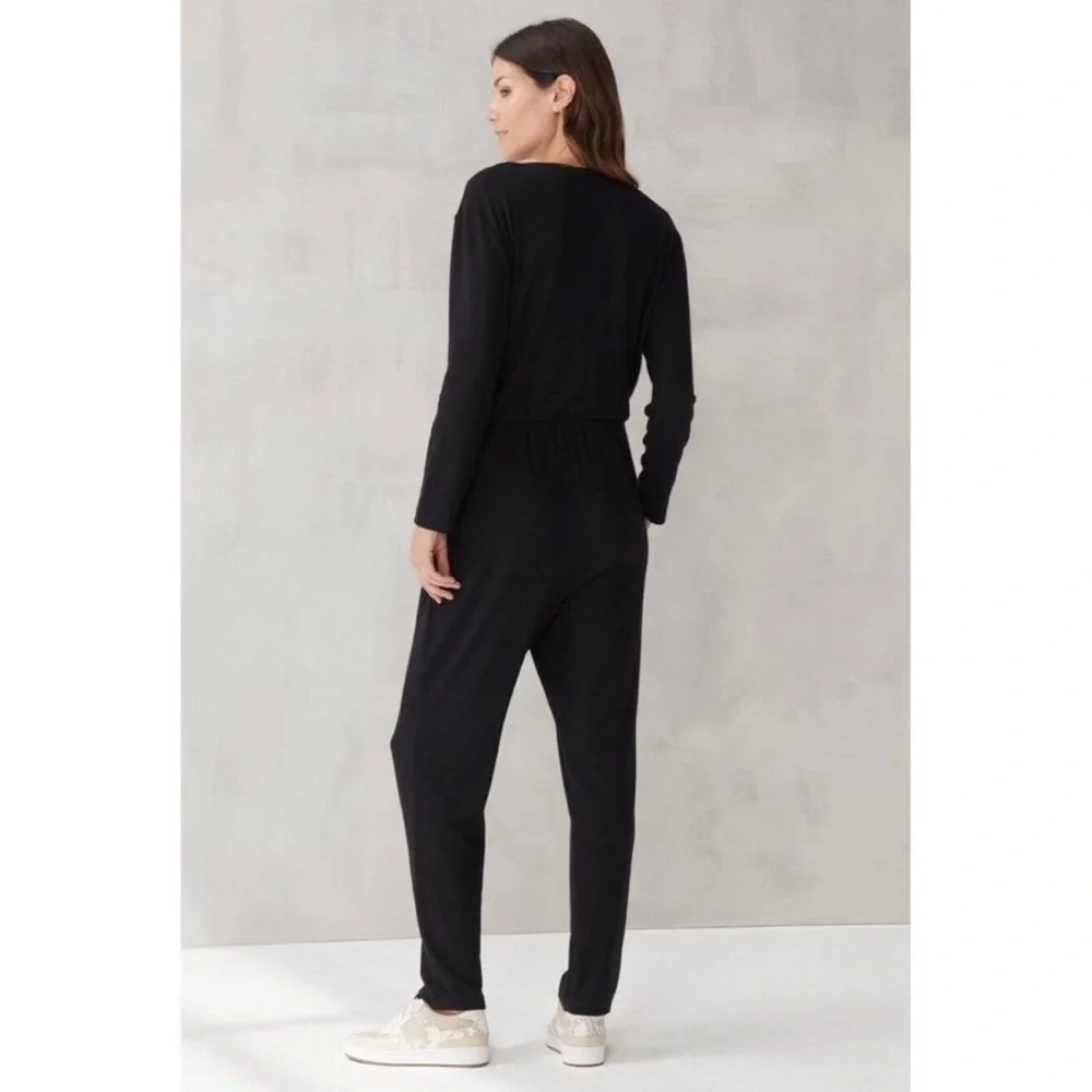 Lucky Brand Brushed Hacci Knit Jumpsuit